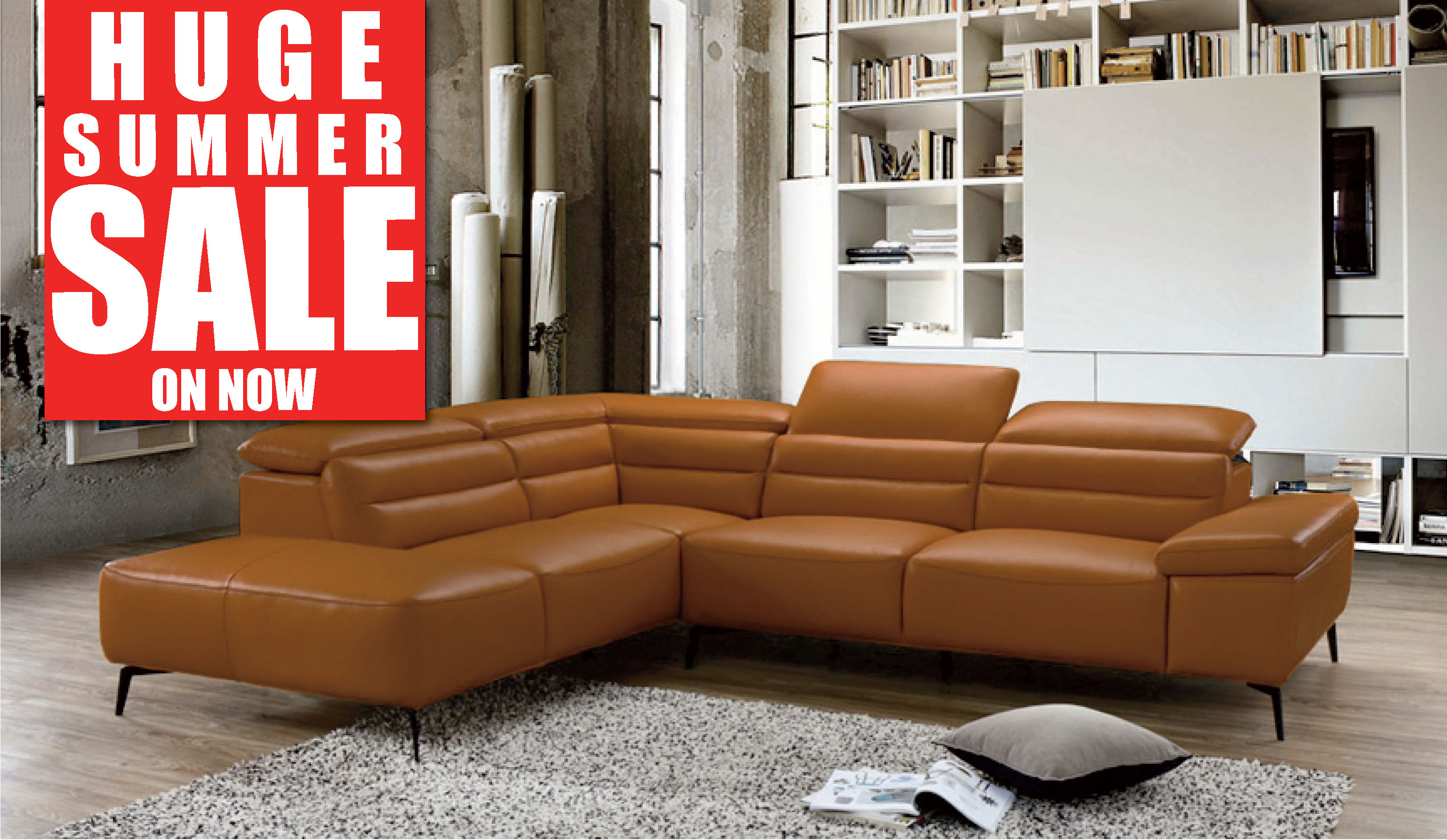 leather modular sofa perth